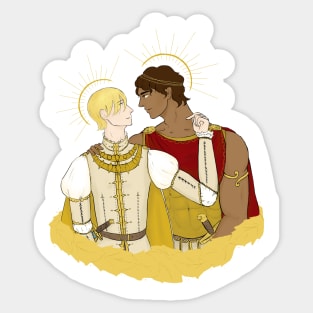 King Damen KIng Laurent Sticker